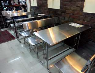 Continuous Seat Restaurant Table